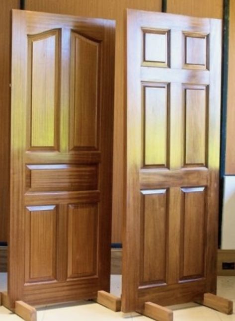 Timber Door Design, Wood Single Door Design, Wooden Door Design Modern, Door Frame Design, Wood Door Design, New Door Design, Flush Door Design, House Main Door, House Front Door Design