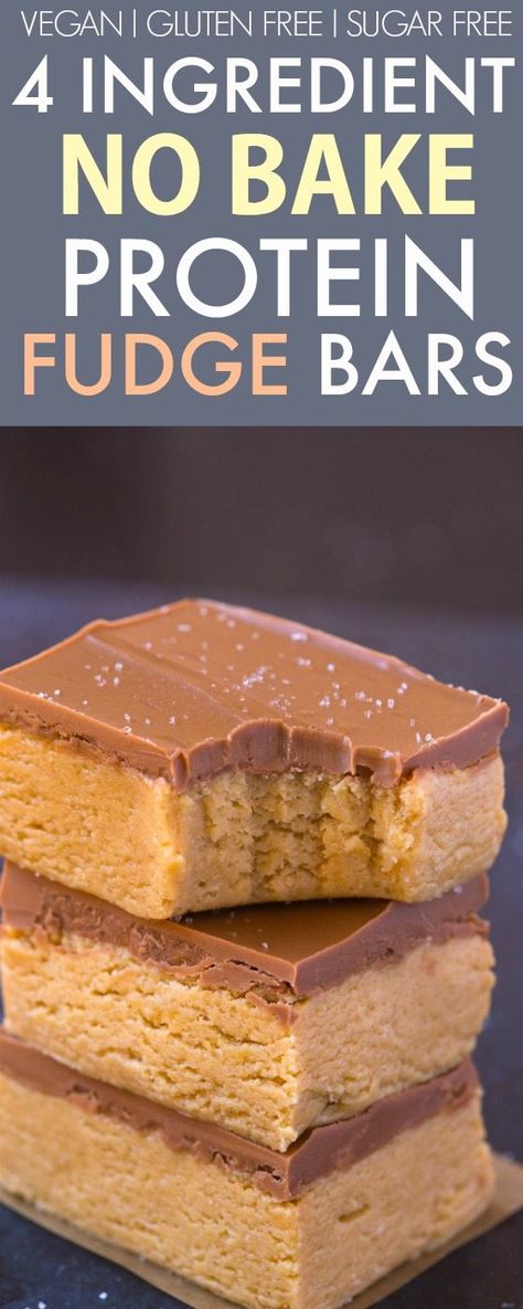 Protein Fudge, Healthy Fudge, Protein Bars Homemade, Protein Bar Recipes, Fudge Bars, Guilt Free Snacks, Protein Balls, Bliss Balls, No Bake Bars