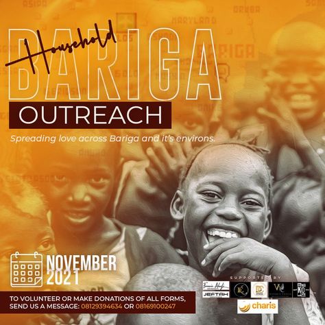 Creative e-flyer Design for charity Charity Event Poster, Nonprofit Design, Charity Poster, Graphic Design Inspiration Poster, Afrique Art, Flyer Design Layout, Graphics Design Ideas, Church Poster Design, Creative Flyer Design