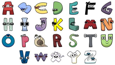 Nature Symbols, Alphabet Lore, Drawing Letters, Uppercase And Lowercase Letters, Uppercase And Lowercase, Alphabet And Numbers, Free Kids, Learn To Draw, Lower Case Letters