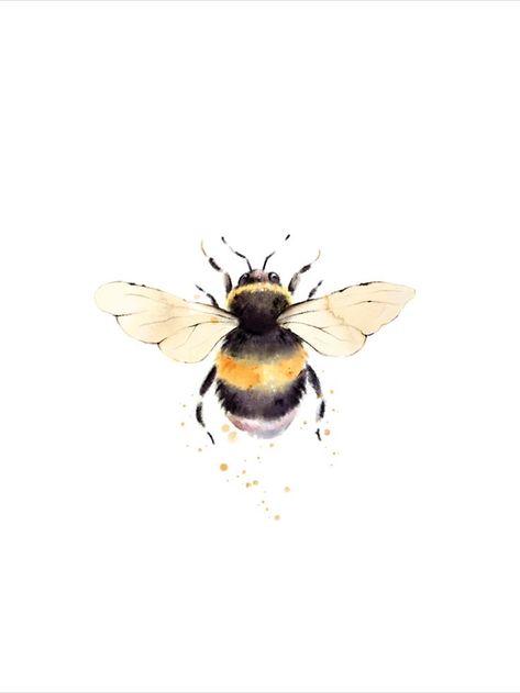 Bee Poster, Bumble Bee Art, Bee Images, Productive Life, Bee Illustration, Animal Illustration Art, Looking For Friends, Insect Art, Bee Art