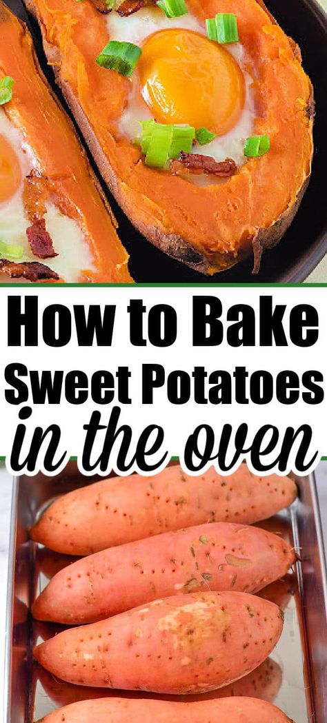 How long to bake a sweet potato at 400 so it's tender and fluffy inside? We will show you how to bake sweet potatoes perfectly in the oven. How To Bake A Sweet Potato In The Oven, How Long To Bake Sweet Potatoes In Oven, Chuck Roast In Oven, Bake A Sweet Potato, Baked Sweet Potato Oven, Pressure Cooker Sweet Potatoes, Roasted Sweet Potato Cubes, Sweet Potato Oven, Korean Sweet Potato