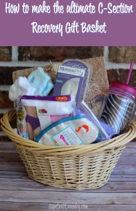 Give the gift of comfort to a friend or family member while they recover from a c-section. #ad #MyMederma Recovery Gift Basket, Postpartum Gift Basket, Post C Section, Surgery Recovery Gift, New Mom Gift Basket, Gifts For Pregnant Women, Care Basket, Mom Gift Basket, Diy Gifts For Mom