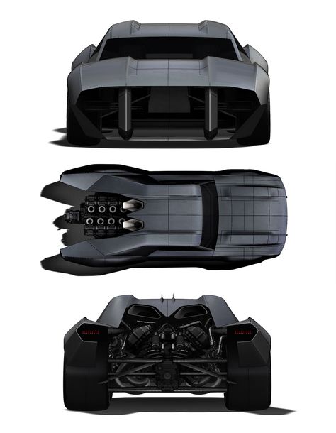 The Batman - Concept design for the Batmobile on Behance Batman Batmobile 2022, Super Car Concept Design, Cyberpunk Cars Concept Art, The Batman Concept Art 2022, Cyberpunk Car Concept Art, The Batman Car, Batmobile Concept Art, Batmobile Design, Batmobile Art