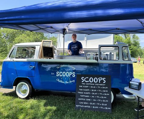 VW Bus Food Truck - New, Original and Replica's - From $22.5k Bus Food Truck, Vintage Volkswagen Van, Vintage Food Truck, Truck Conversion, Citroen H Van, Catering Van, Volkswagen Van, Vintage Vw Bus, Hippie Bus