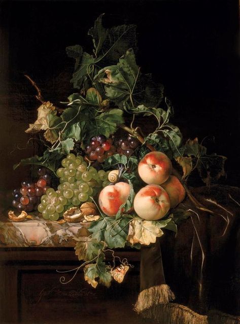 Elegance and Refinement: The Still-Life Paintings of Willem van Aelst (March 11–May 28, 2012) | The Museum of Fine Arts, Houston Dutch Still Life, Still Life Fruit, Image Nature, Fruit Painting, Textured Canvas Art, Simple Acrylic Paintings, Dutch Artists, Painting Still Life, Still Life Art