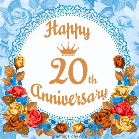 Happy 20th Anniversary – Free Greetings and Wishes. Happy 20th Anniversary Wishes, 20th Wedding Anniversary Quotes, 20th Anniversary Wishes, Happy 20th Wedding Anniversary, Printrest Images, 20th Anniversary Cards, 20 Anniversary, Anniversary Wishes Quotes, Marriage Anniversary Quotes