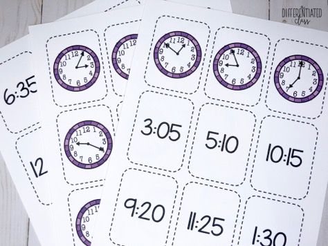 Telling Time Activities to Differentiate Your Teaching - A Differentiated Class Telling Time Activities, How To Tell Time, Time To The Hour, Sped Classroom, Levels Of Understanding, Student Drawing, Analog Clock, Pocket Chart, Time Activities