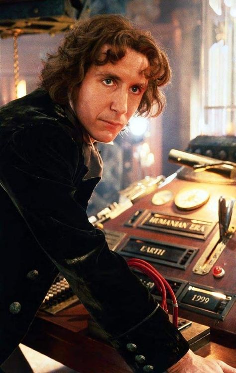 Tardis Console, 8th Doctor, Eighth Doctor, Postcard Ideas, I Am The Doctor, Paul Mcgann, Jon Pertwee, Classic Doctor Who, Doctor Who Fan Art