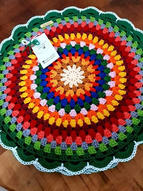 Doillies Crochet, Crochet Toys Free Patterns, Crochet Mat, Crochet Tutorial Pattern, Crochet Toys Free, Crochet Coaster Pattern, Crochet Table Runner, Crochet Kitchen, Haifa