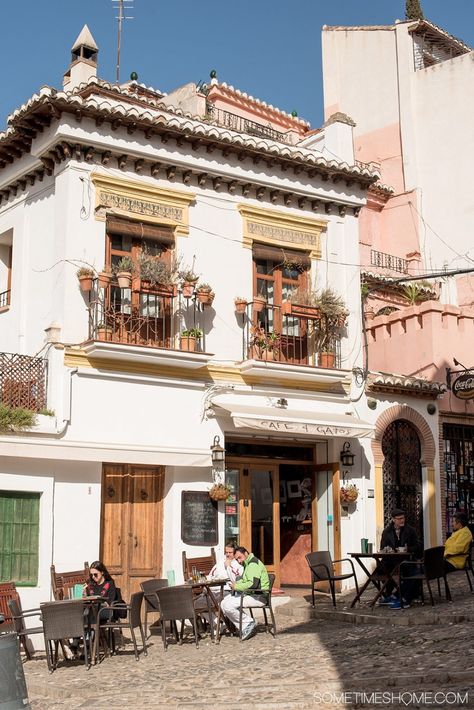 One Perfect Day in Granada Spain Andalusia by Sometimes Home #travel #photography #destination Spain Travel Outfits, Backpacking Spain, Casa Hobbit, Barcelona Spain Travel, Spain Photos, Spain Aesthetic, Spain Culture, Spain Photography, Spain Holidays