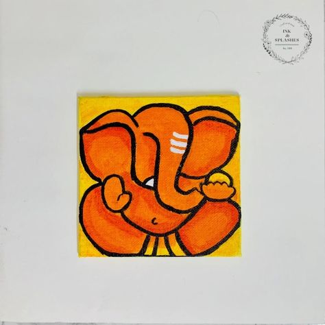 Inspired Mini Canvas*

#minicanvas #diwali #ganeshji #ganesha Ganesh Ji Painting, Painting Mini Canvas, Ganesh Ji, Ganesha Painting, Mini Canvas Art, Mini Canvas, Ganesha, Diwali, Art Digital