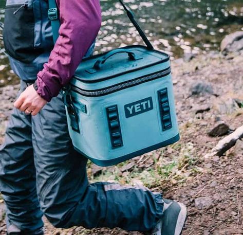 YETI Hopper Portable Cooler #GiftIdeas #UnusualGifts #UniqueGifts #BestGiftIdeas #CoolGiftIdeas #ThingsIDesire Merch Photoshoot, Cool Table Lamps, Concealment Furniture, Flip Belt, Laundry System, Portable Coffee Maker, Yeti Coolers, Grill Light, Collapsible Water Bottle