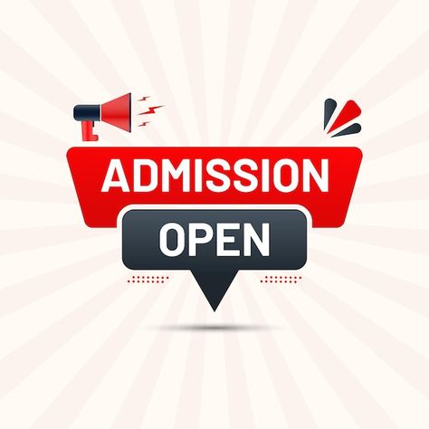 Vector admission open banner for social ... | Premium Vector #Freepik #vector #university-admission #academy-poster #college-poster #enroll Admission Open Banner, Tuition Banner, Class Poster Design, Admissions Poster, Certificate Background, Class Poster, Admission Open, College Admission, School Posters