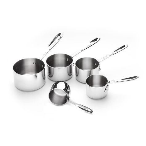 Stainless Steel Measuring Cup Set, 5 piece Starbucks Lemon Loaf, Starbucks Lemon, Kitchen Accesories, Stainless Steel Measuring Cups, Measuring Cups And Spoons, Measuring Cups & Spoons, Measuring Cups Set, Stainless Steel Dishwasher, Utila