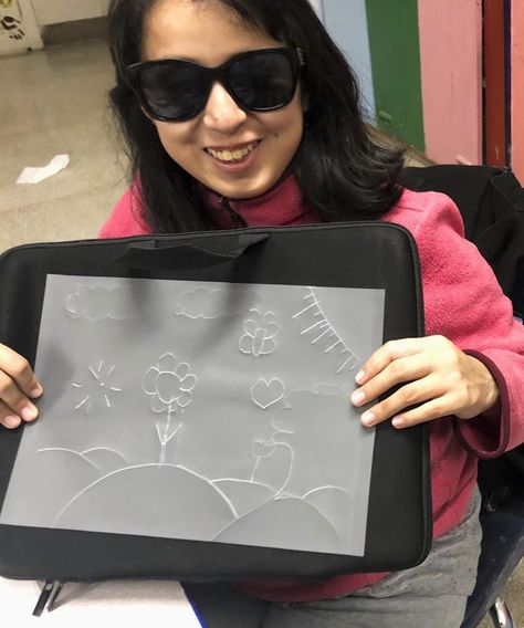 The New York Institute For Special Education Tactile Art For The Blind, Disabilities Activities, Tactile Art, Visual Impairment, Developmental Delays, Learning Disabilities, The School, Special Education, Ted Baker Icon Bag