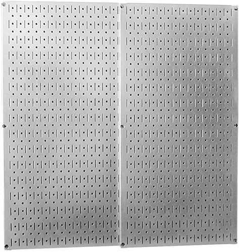 Wall Organization Ideas, Wall Pegboard, Home Work Place, Cable Exercises, Pegboard Craft Room, Wall Storage Ideas, Craft Tables With Storage, Steel Pegboard, Craft Tables