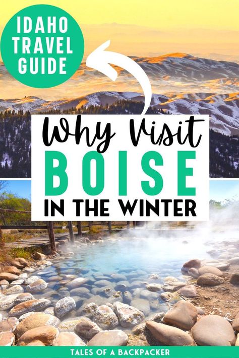 Boise Idaho Things To Do In Winter, Things To Do Boise Idaho, Winter In Idaho, Boise Idaho Winter, Shoshone Falls Idaho, Idaho Winter, Romantic Winter Getaways, Moving To Idaho, Winter Vacation Outfits