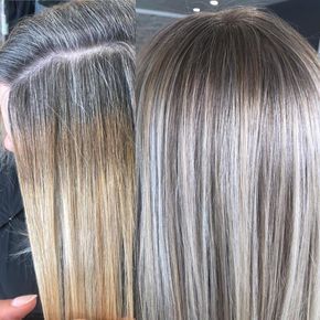 Grey Blonde Hair, Grey Hair Transformation, Beige Hair, Silver Blonde Hair, Grey Hair Inspiration, Covering Gray Hair, Gray Hair Growing Out, Silver Blonde, Transition To Gray Hair