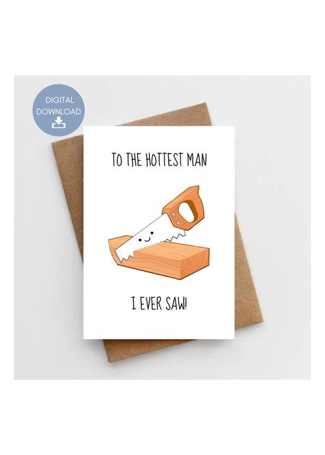 What To Draw For My Boyfriend, Puns For Husband, Diy Husband Birthday Card, Sorry Puns For Boyfriend, Lunch Puns, Watercolor Birthday Cards For Men, Funny Bday Cards For Boyfriend, Father’s Day Card For Husband, Cute Pun Cards