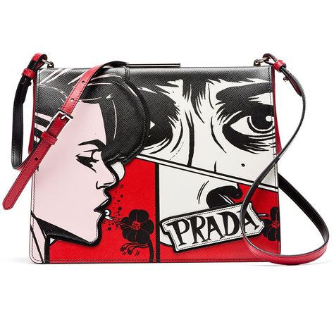 Best Spring Bags - New Bags for Spring 2017 Printed Leather Bag, Handpainted Bags, Hot Bags, Spring Bags, Perfect Handbag, Favorite Handbags, Prada Saffiano, Frame Bag, Art Bag