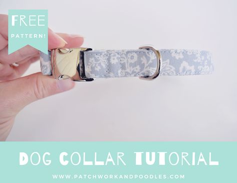 Dog Collar Tutorial, Dog Collar Diy Tutorials, Collar Tutorial, Dog Collar Pattern, Dog Bandana Pattern, Velvet Dog Collar, Diy Dog Collar, Collars Diy, Dog Collar Boy