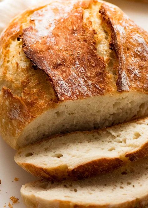 Recipes With Yeast, Artisan Bread Recipes, Yeast Bread Recipes, No Knead Bread, Yeast Bread, Monkey Bread, Easy Bread Recipes, Easy Bread, Crusty Bread