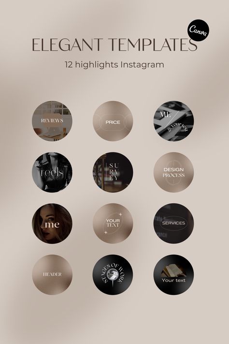 Instagram Color For Highlights Instagram, Interior Highlights Instagram, Beauty Page Instagram Ideas, Highlight Cover Ideas For Instagram, Instagram Highlight Story Ideas, Luxury Instagram Highlight Cover, Classy Highlight Covers For Instagram, Highlights Design Instagram, Instagram Highlight Ideas Creative