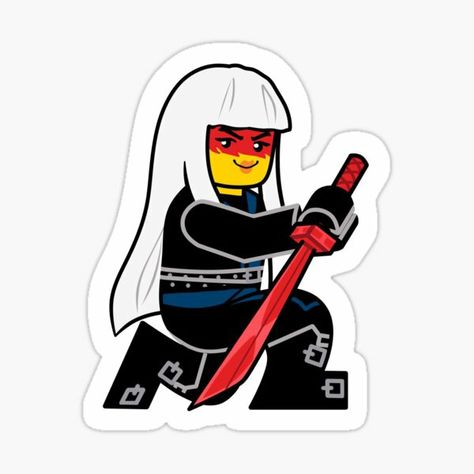 Lego Ninjago Lloyd X Harumi, Ninjago Lloyd X Harumi, Ninjago Sticker, Lloyd X Harumi, Sticker Ig, Pin Sticker, Lego Ninjago Lloyd, Ninjago Lloyd, Try New Things