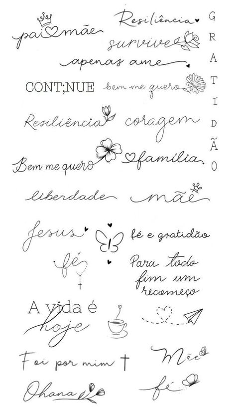 Fineline Flash Tattoo, Fineline Tattoo Flash, Tattoo Minimalista Feminina, Tatooo Delicadas, Font Ideas Alphabet, Canva Free Fonts, Flesh Tattoo, Letters Cursive, Best Canva Fonts