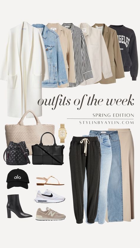 Capsule Wardrobe Australia, Going To The Park Outfit, Cute Work From Home Outfits, A Week Of Outfits, Spring Weekend Outfit, Outfits Of The Week, Sunday Style, Fashion Capsule Wardrobe, Minimalist Capsule Wardrobe