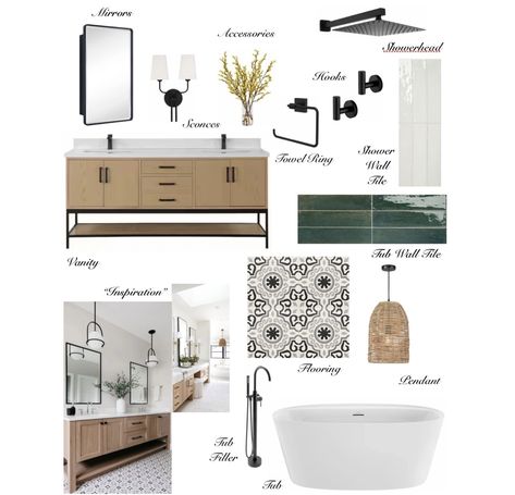 Go Green Bathroom Mood Board, Bathroom Design Plans, Interior Design Help, Interior Design Consultation, Kitchen Remodel Design, Floor Plan Layout, Interior Design Concepts, Renovation Design, Concept Board