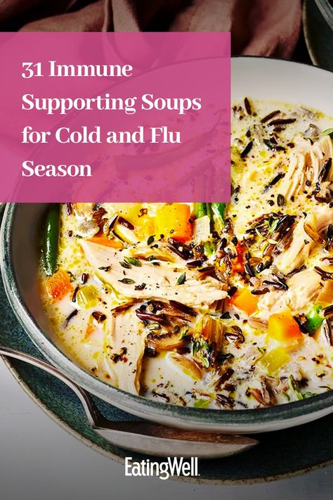 Soup For Chest Congestion, Healthy Soup Recipes For Sickness, Soup For When You Are Sick, Soups For Colds, Best Soup For A Cold, Soups For Sick Days, Sick Day Food, Soup For Sick, Moroccan Lentil Soup