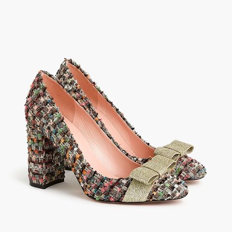 Tweed Heels, Holiday Heels, Womens Pumps, Round Toe Shoes, Suede Pumps, Peep Toe Heels, Suede Heels, Leather Pumps, Boot Shoes Women