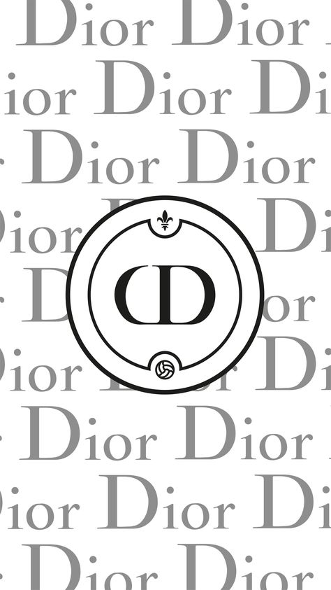 Designer Logo Wallpaper, Dior Logo Wallpaper, Dior Logo Design, 2022 Logo Design, Dior Branding, Dior Wallpapers, Dior Wallpaper, Wallpaper Football, Louis Vuitton Pattern