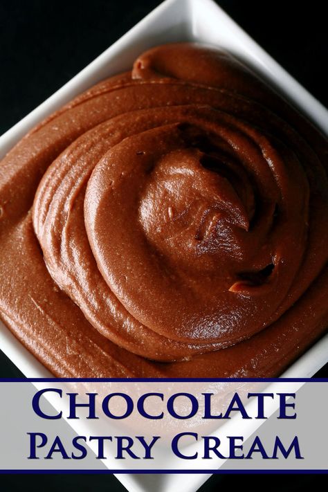 Chocolate Pastry Cream, Filling For Cakes, Chocolate Filling For Cake, Sugar Cream Pie, Pastry Cream Recipe, Peppermint Cream, Chocolate Creme, Chocolate Pastry, Kinds Of Desserts