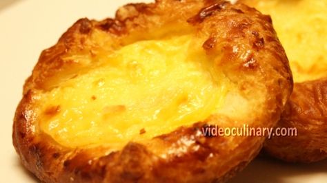 Danish Dough Recipe, Custard Danish, Cream Danish, Danish Pastry Dough, Pockets Recipe, Easy Custard, Pastry Cream Recipe, Cream Custard, Danish Pastry