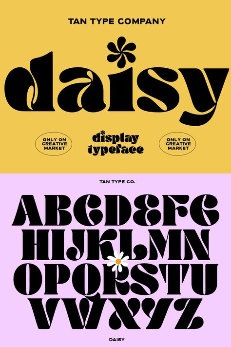 TAN - DAISY, Fonts Peta Pikiran, Cute Fonts Alphabet, Fonts Dafont, Dafont Fonts, Alphabet Graffiti, Typographie Logo, Fonts Tattoo, Alfabet Font, Fonts Canva