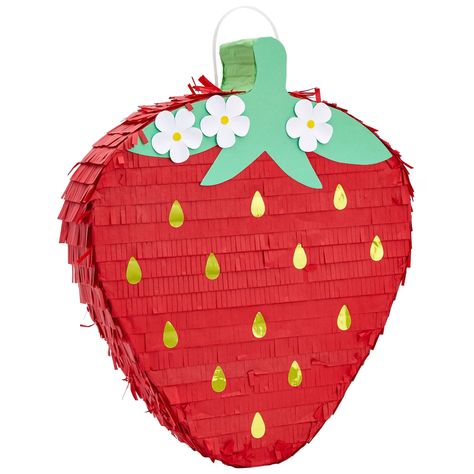 Summer Birthday Party Decorations, Strawberry Shortcake Birthday, Strawberry Shortcake Party, Pinata Fillers, 1st Birthday Party Decorations, Strawberry Decorations, Pool Party Decorations, Fruit Summer, Strawberry Party