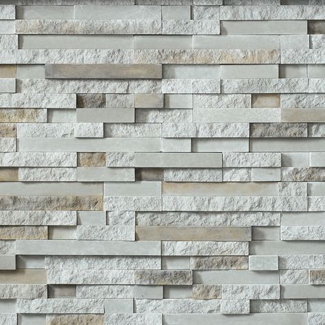 Cultured Stone Ethos Pro-Fit Terrain Ledgestone - Fireplace Stone & Patio Trim Lighting, Royal Building, Lighting Exterior, Manufactured Stone Veneer, Stone Wall Design, Cultured Stone, Stone Architecture, Brick Colors, Exterior Cladding