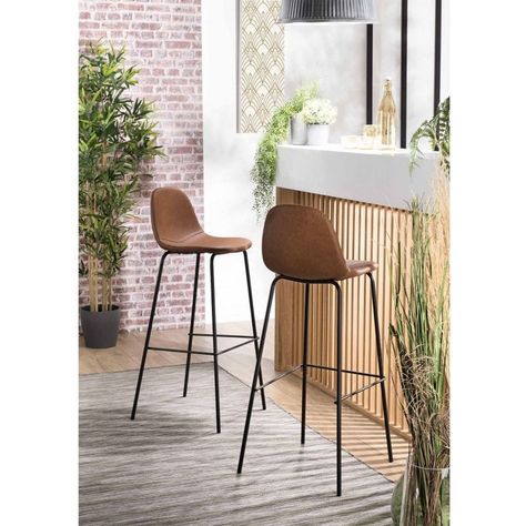 Kitchen Bar Stools, Chaise Bar, Bar Design, Kitchen Bar, Kitchen Dining Room, Dining Room Furniture, Modern Kitchen, Bar Stools, Home Furniture