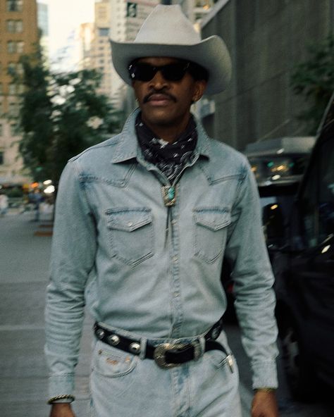 @ksubi reimagines Western style with a rebellious twist in their latest collection, “This Is Not A Rodeo.” The capsule features menswear and womenswear, blending cowboy-core aesthetics with Ksubi’s signature attitude. Key pieces include the Oh G Jacket and Bronko denim for men, while women’s favorites like the Low Rider and Soho denim are updated with decorative inlays. Lit or Lame ⁉️ — Follow: @trendsetterstyle_ for Daily Fashion/Streetwear News, Trends, Drops & More!! - #Ksubi #ThisIsNo... Denim Menswear, Cowboy Core, Cowboy Denim, Core Aesthetics, Denim For Men, Mens Fashion Denim, Low Rider, Fashion Streetwear, S Signature