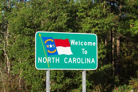 October 2003 along US 17, Welcome to North Carolina. Welcome To North Carolina Sign, North Carolina Sign, North Carolina Chapel Hill, State Signs, Dream Places, Fall Signs, Chapel Hill, Welcome Sign, Highway Signs