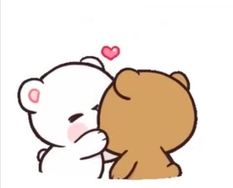 Kisses Back, Cute Bear Drawings, Milk & Mocha, Cartoon Pictures, Cute Cartoon Images, Cute Texts For Him, Cute Couple Wallpaper, Cute Love Cartoons, Cute Cartoon Drawings