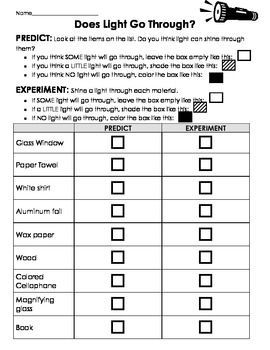 Science 1st Grade, Light Experiment, Dark Science, Science Light, Light Experiments, Light Science, Light Unit, Light Waves, 1st Grade Science