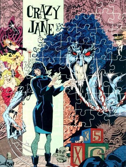 Crazy Jane Doom Patrol, Jane Doom Patrol, Crazy Jane, Dc Vertigo, Vertigo Comics, Doom Patrol, Mood Board Design, Comic Covers, Dc Universe