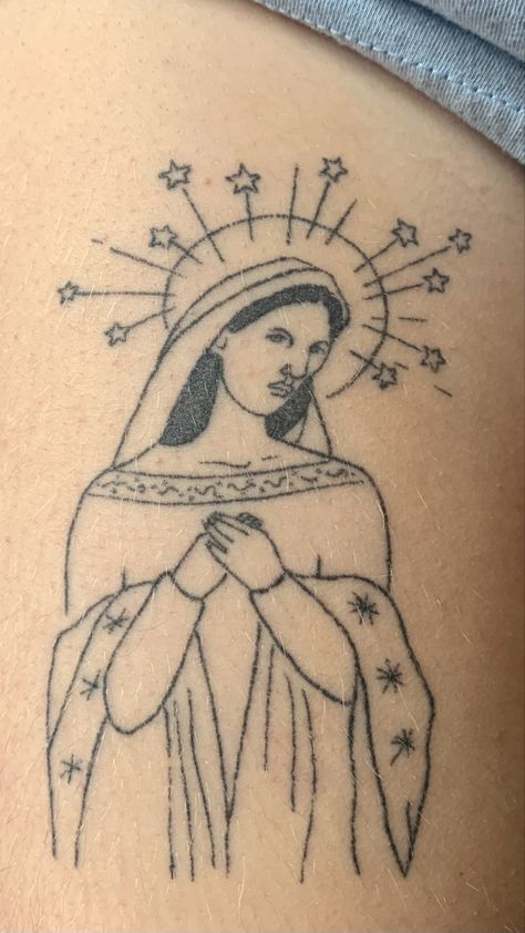 handpoks tattoo inspired by MAGDALENE by fka twigs Fka Twigs Tattoo Ideas, Fka Twigs Tattoo, Mary Magdalene Tattoo, Rose Priestess, 2024 Tattoo, Fka Twigs, Mary Magdalene, Piercing Ideas, Tattoo Inspo