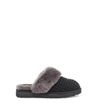 Cozy Slipper Ugg Cozy Knit Slippers, Ugg Cozy, Black Ugg Slippers, Fur Heels, Metallic Boots, Shearling Slippers, Cute Slippers, Sheepskin Boots, Ugg Slippers