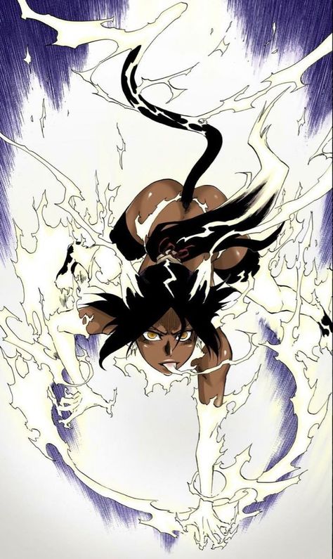 Bleach Yoruichi, Shihouin Yoruichi, Ichigo Kurosaki Wallpaper, Bleach Women, Yoruichi Shihouin, Bleach Drawing, Tite Kubo, Byakuya Kuchiki, Bleach Anime Art