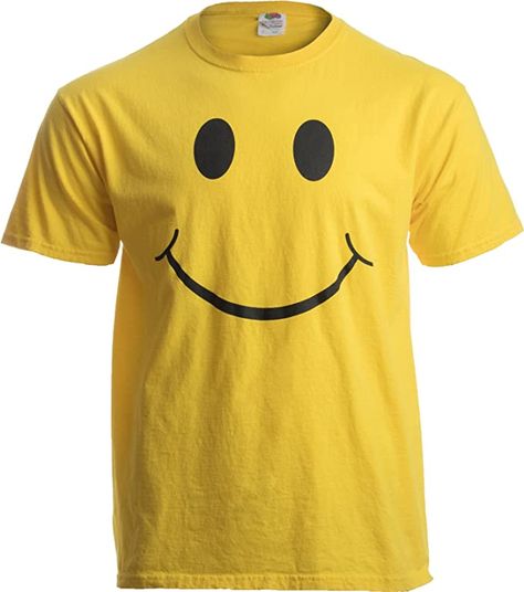 Smiley Face Shirt, Face Cute, T Shirt Company, Smiling Face, Sport T-shirts, Tee Shirt Homme, Simple Prints, Trending Tshirts, Smile Face